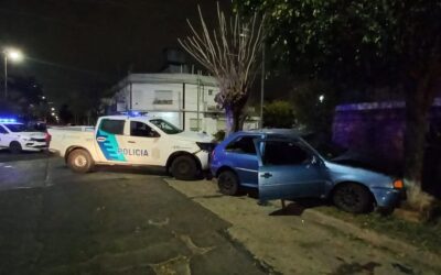 HAEDO: PERSECUCION Y TIROTEO FINALIZO CON CINCO DELINCUENTES DETENIDOS