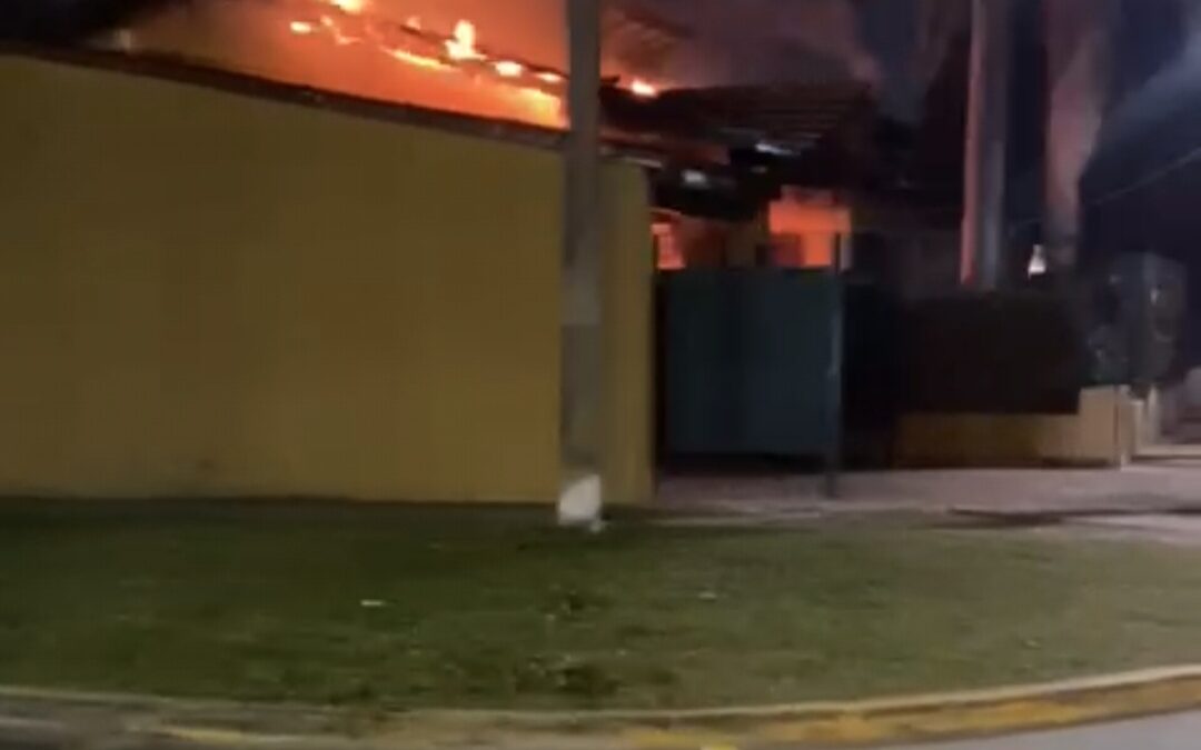 ITUZAINGO: SE INCENDIO UNA VIVIENDA