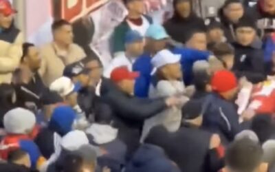 SERIOS INCIDENTES MIENTRAS SE JUGABA MORON Y CHACARITA: HUBO UN HERIDO DE BALA DE GOMA