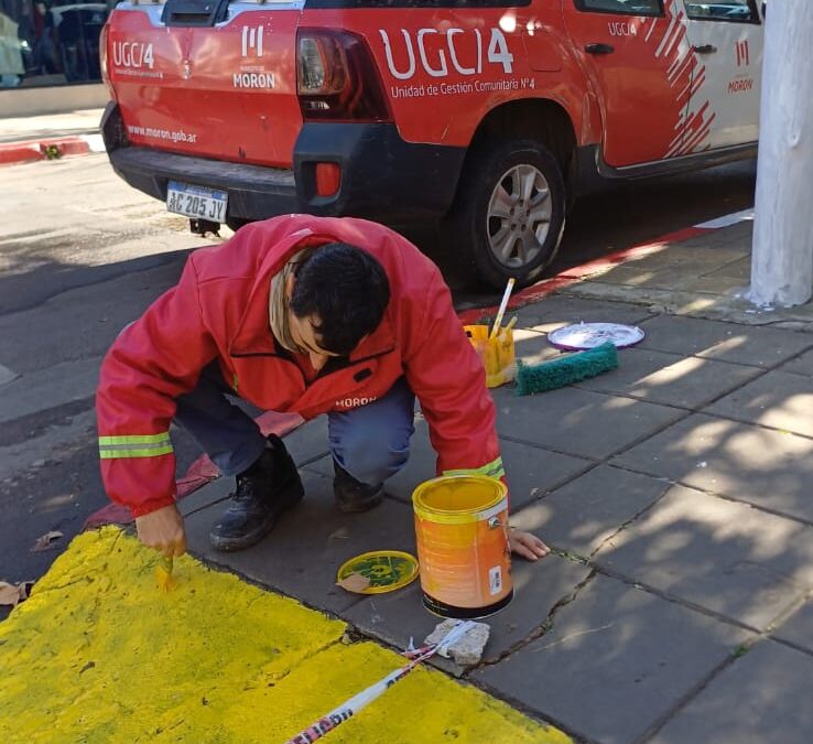 CASTELAR: CONTINUAN LOS TRABAJO DE MEJORA Y CUIDADO DE LA CIUDAD