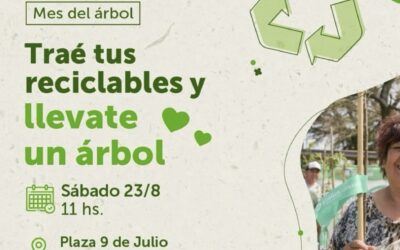 ITUZAINGO: ENTREGARAN UN ARBOL A CAMBIO DE MATERIAL RECICLABLE