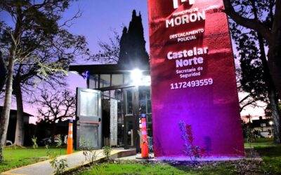 CASTELAR: MÁS SEGURIDAD EN LOS BARRIOS CON CENTROS DE MONITOREOS LAS 24 HORAS EN PLAZAS SAN JUAN Y DE LOS ESPAÑOLES