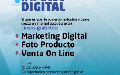 MORÓN: CURSO GRATUITO DE REDES SOCIALES, FOTO PRODUCTO Y VENTA ONLINE EN LA CÁMARA DE COMERCIO