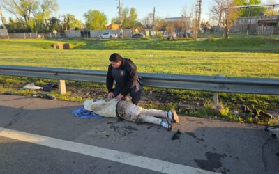 MORÓN: ROBO FALLIDO, PERSECUCIÓN DE PELÍCULA Y VIOLENTO CHOQUE EN AUTOPISTA: CAYÓ UNO DE LOS SOSPECHOSOS