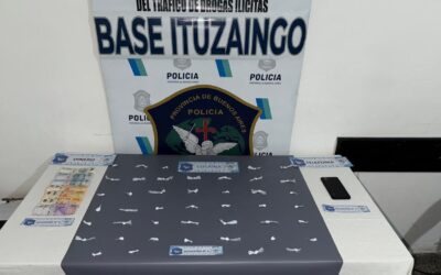 ITUZAINGO: DETIENEN A UN DELINCUENTE QUE VENDIA DROGA EN SU CASA