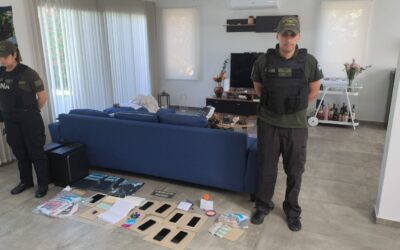 DESBARATAN UNA ORGANIZACION QUE LAVABA DINERO DEL JUEGO ILEGAL