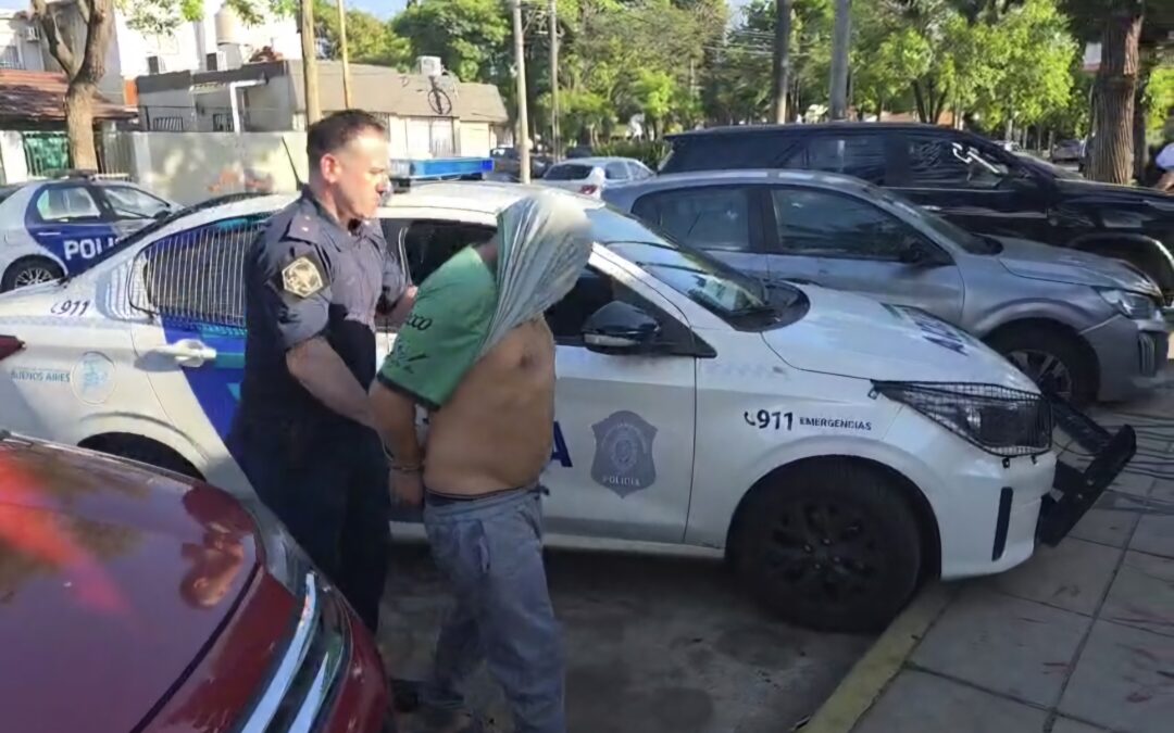 CASTELAR: DETIENEN A UN DELINCUNTE QUE ROBO EN UNA ENTRADERA