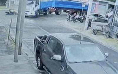 MORON: UN CAMION EMBISTIO A UN MOTOCICLISTA Y LO MATO FAMILIARES ORGANIZAN UNA MARCHA