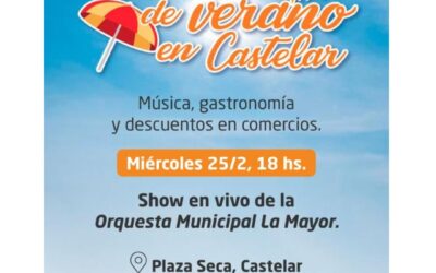 LA CAMARA DE COMERCIO DE CASTELAR CIERRA CON MUSICA EL CICLO MIERCOLES DE VERANO