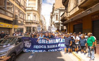 SEOCA PARTICIPO EN LA MOVILIZACION CONTRA LA REFORMA LABORAL