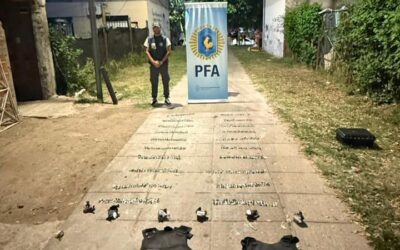 VILLA TESEI: LA POLICIA DESMANTELO UN BUNKER DE DROGA