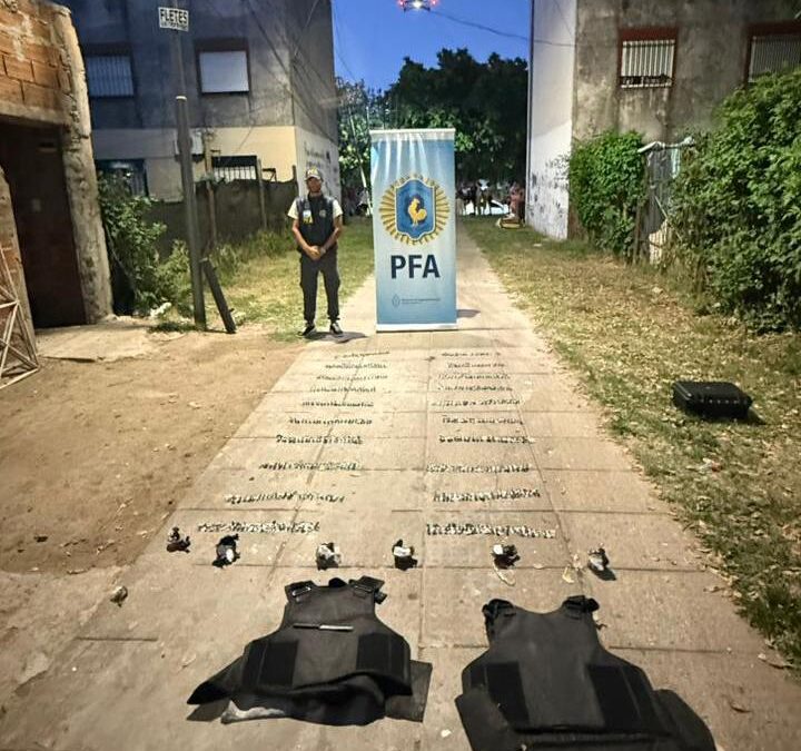 VILLA TESEI: LA POLICIA DESMANTELO UN BUNKER DE DROGA