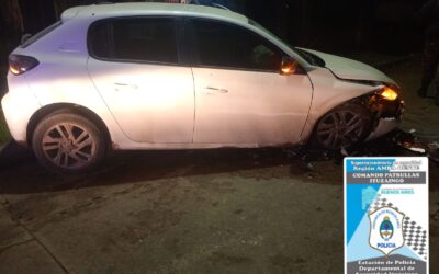 ITUZAINGO: ROBO DE AUTO, PERSECUCION, CHOQUE Y UN DETENIDO