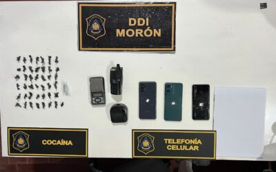 UNA EMPLEADA DEL MUNICIPIO DE MORON INTEGRABA UNA BANDA NARCO