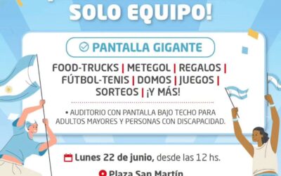 ¡EN MORÓN, EL MUNDIAL SE VIVE A LO GRANDE!