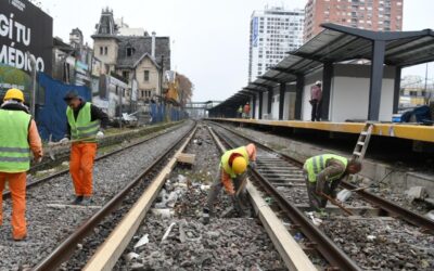 FFCC SARMIENTO: VOLVIO EL SERVICIO LUEGO DE TRABAJOS DE MANTENIMIENTO