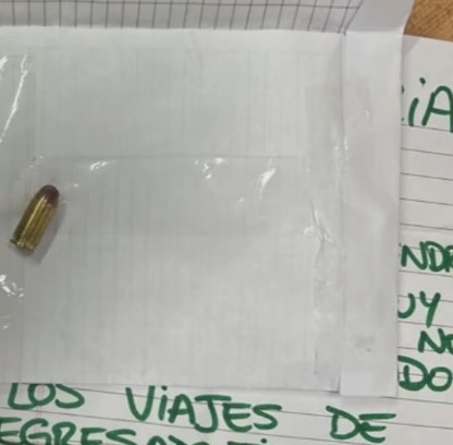 HAEDO: DEJARON UNA CARTA CON UNA BALA EN EL COLEGIO CRISTO OBRERO