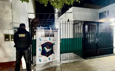HAEDO: DETIENEN A UN ARGENTINO Y UN CUBANO QUE COMERCIALIZABAN DROGA DESDE UNA CASA Y MODO DELIVERY