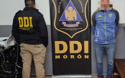 DETIENEN EN LAFERRERE A UN DELINCUENTE QUE REALIZO UNA ENTRADERA EN ITUZAINGO