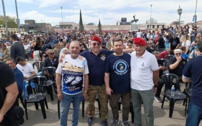 SE REALIZO LA PRIMER PEREGRINACION A LUJAN DE VETERANOS DE MALVINAS
