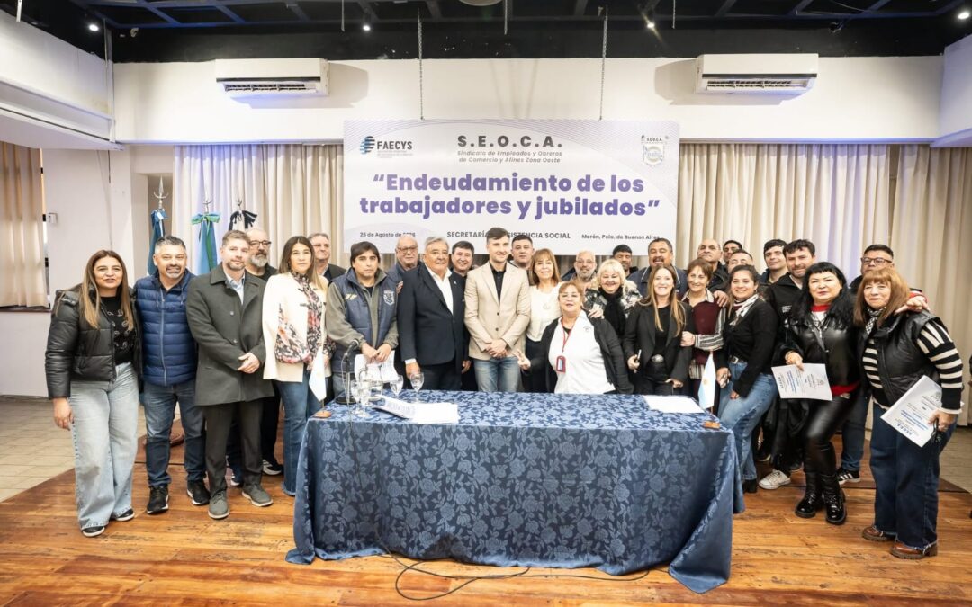 SEOCA REALIZO UNA JORNADA SOBRE ENDEUDAMIENTO DE LOS TRABAJADORES Y JUBILADOS