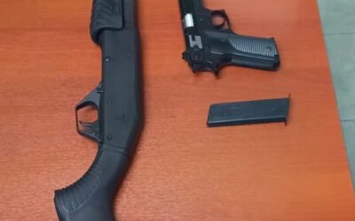 MORON: APREHENDEN A UN HOMBRE QUE AMENAZO CON UNA PISTOLA A SU LOCADOR