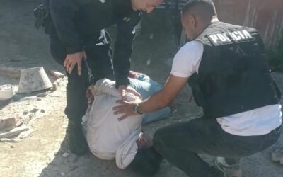 DETIENEN EN CASTELAR A UN DELINCUENTE QUE HABIA ROBADO UN AUTO EN CABA