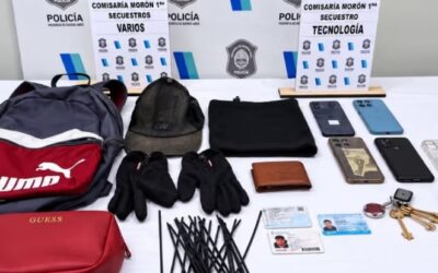 EL PALOMAR: DESBARATAN UNA BANDA INTEGRADA POR TRES MENORES Y UN JOVEN DE 19 AOS