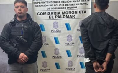 EL PALOMAR: DETIENEN A DELINCUENTE QUE ROBO UNA MOTO